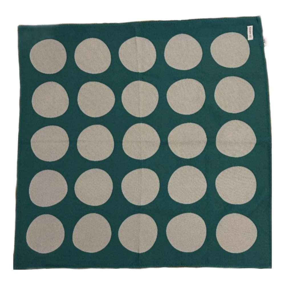 Maven Retro Mod Polka Dot Picnic Throw Blanket